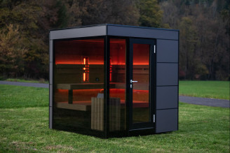 Außen Sauna